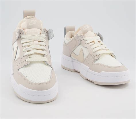 dunk low disrupt 1|Nike Nike Dunk Low Disrupt Trainers Sail Pearl White Desert。